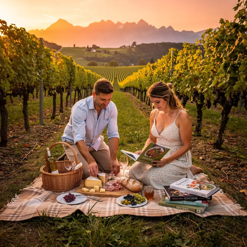 Ein Koch, der in einer modernen Küche ein Gericht zubereitet und dabei lächelt.