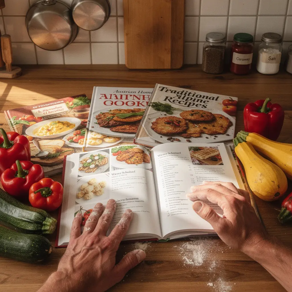 Ein Marktstand mit frischem Gemüse und Obst, der die lokale Esskultur widerspiegelt.